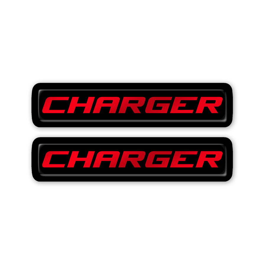"Charger" Key Fob Inlay