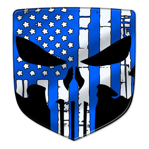 "Patriot Punisher" Ram Shield Badges
