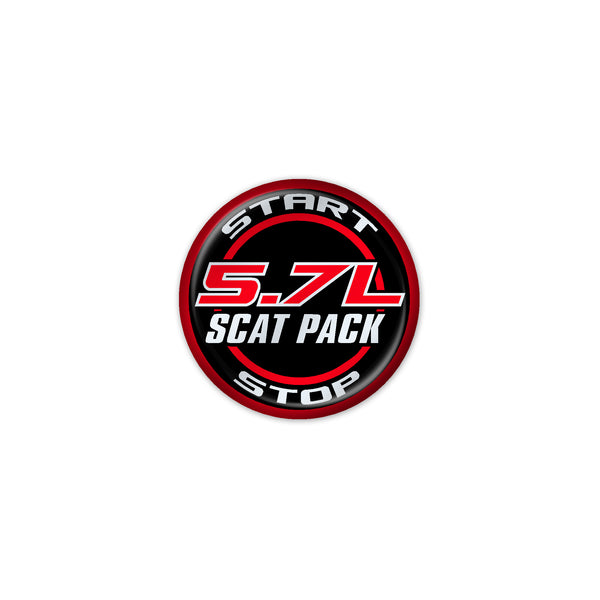 "5.7L Scat Pack" Start Button