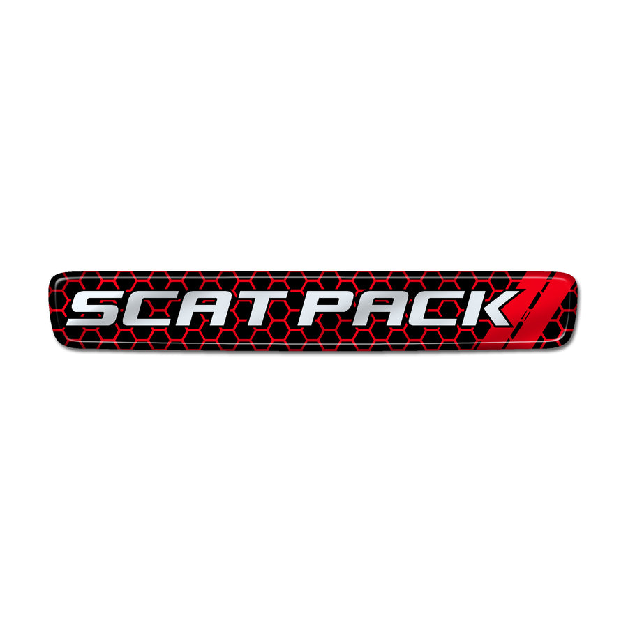 "Honeycomb Scat Pack" Steering Wheel Center Badge