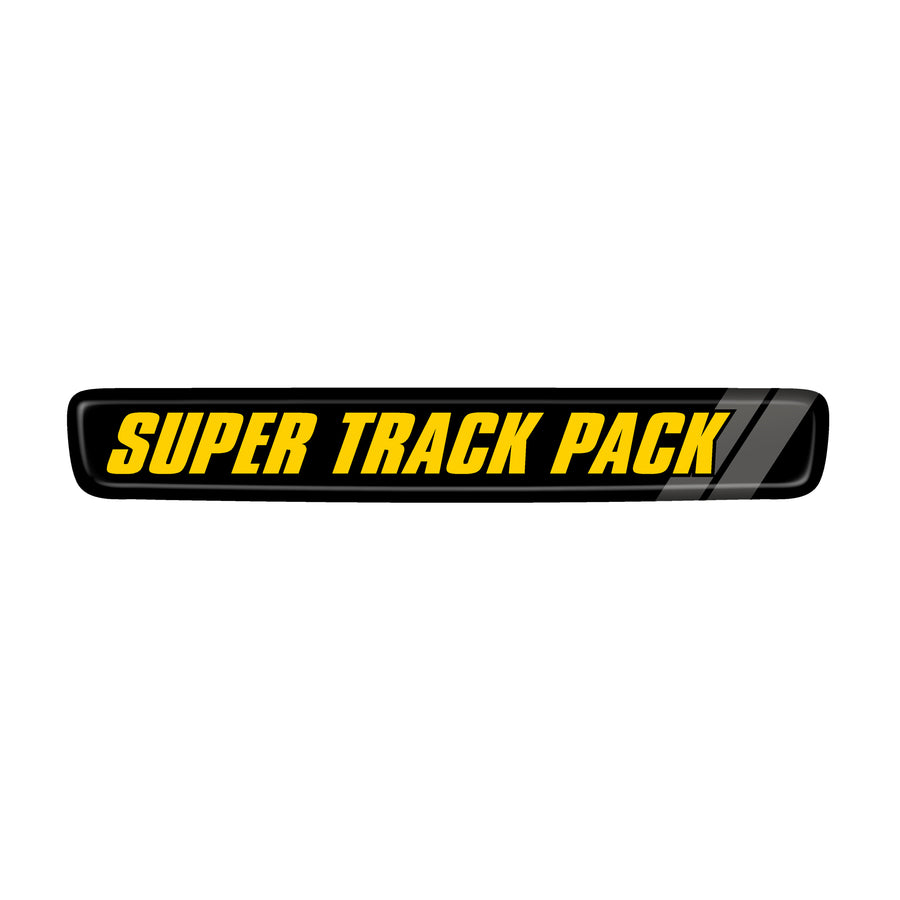 "Super Track Pack" Steering Wheel Center Badge