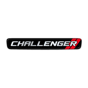 "Challenger" Steering Wheel Center Badge