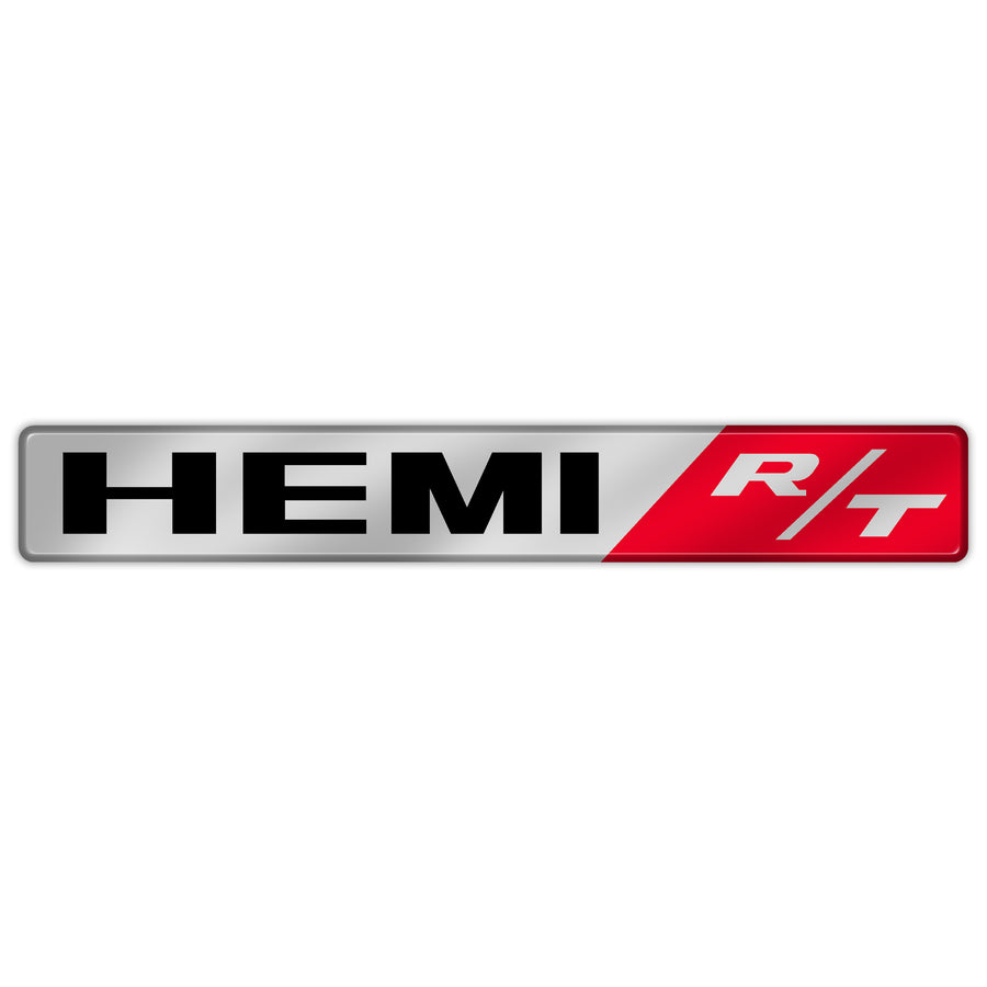 "HEMI R/T" Trunk Badge