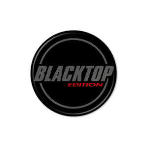 "Blacktop" Fuel Door Inlay