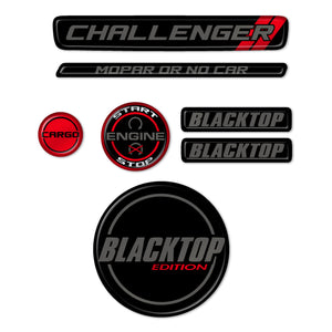 Challenger "Blacktop" Themed 8-Piece Set