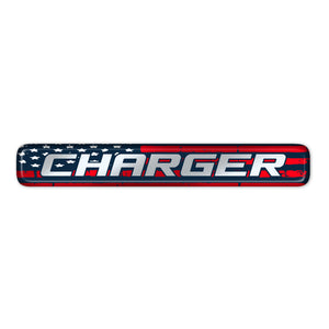 "Charger Patriot Pack" Dash Badge