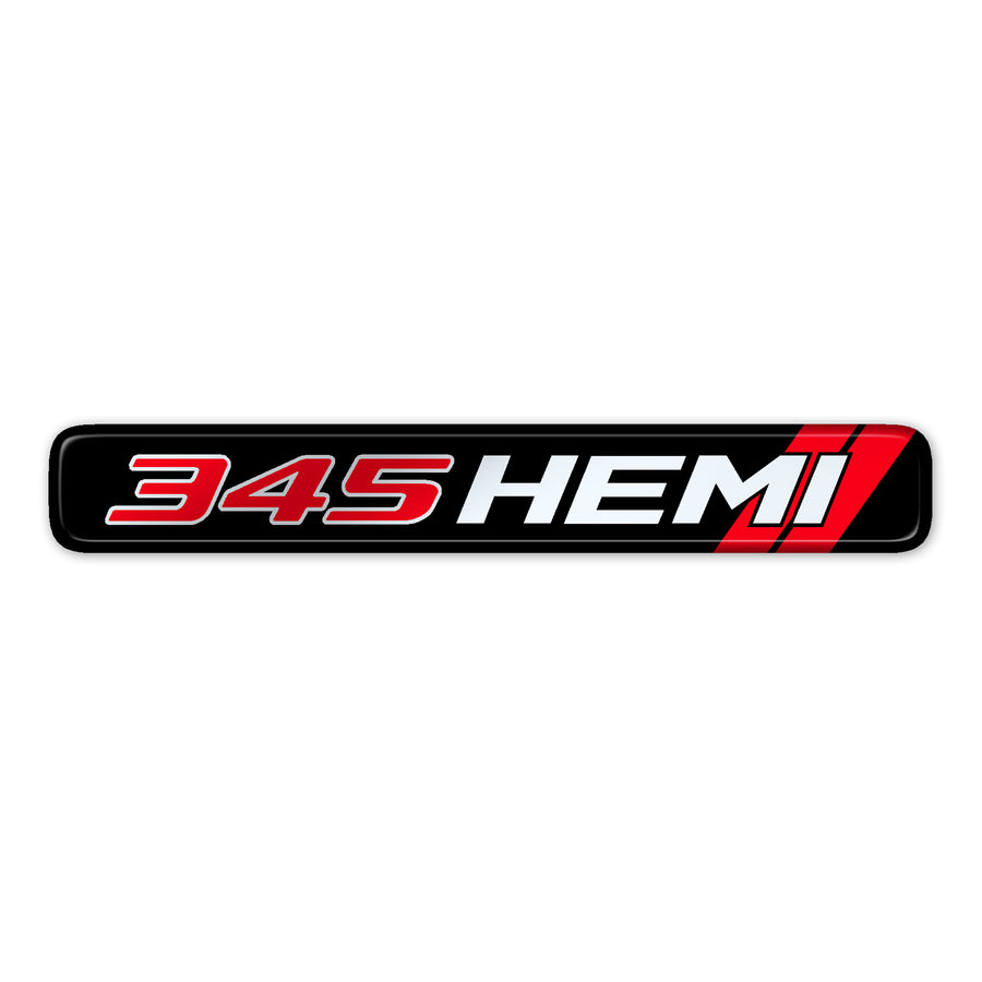 "345 Hemi" Dash Badge