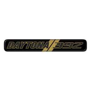 Gold Daytona 392 Dash Badge