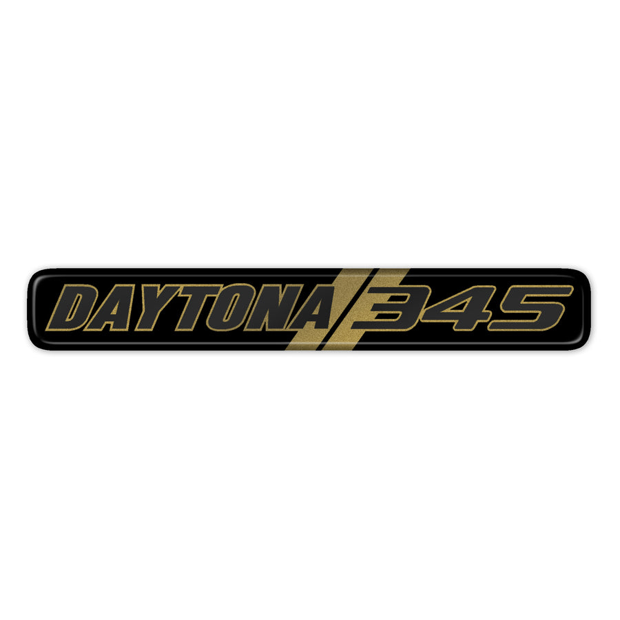 Gold Daytona 345 Dash Badge