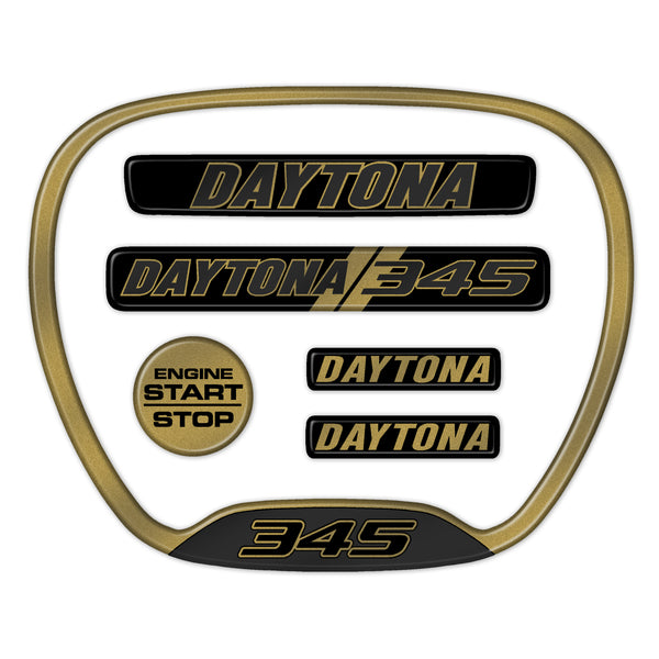 Gold Daytona 345 Themed 6-Piece Set