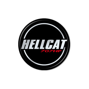 "Hellcat 707" Fuel Door Inlay