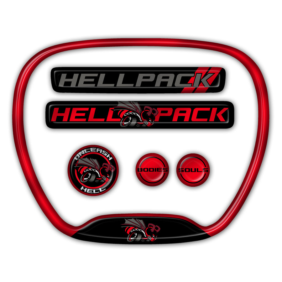 "Hellpack" Themed 6-Piece Set