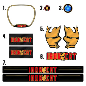 Challenger "Iron Cat" Themed 10-Piece Set