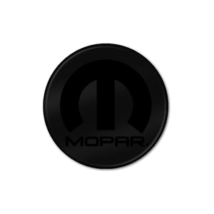 "Matte Black Mopar" Fuel Door Inlay