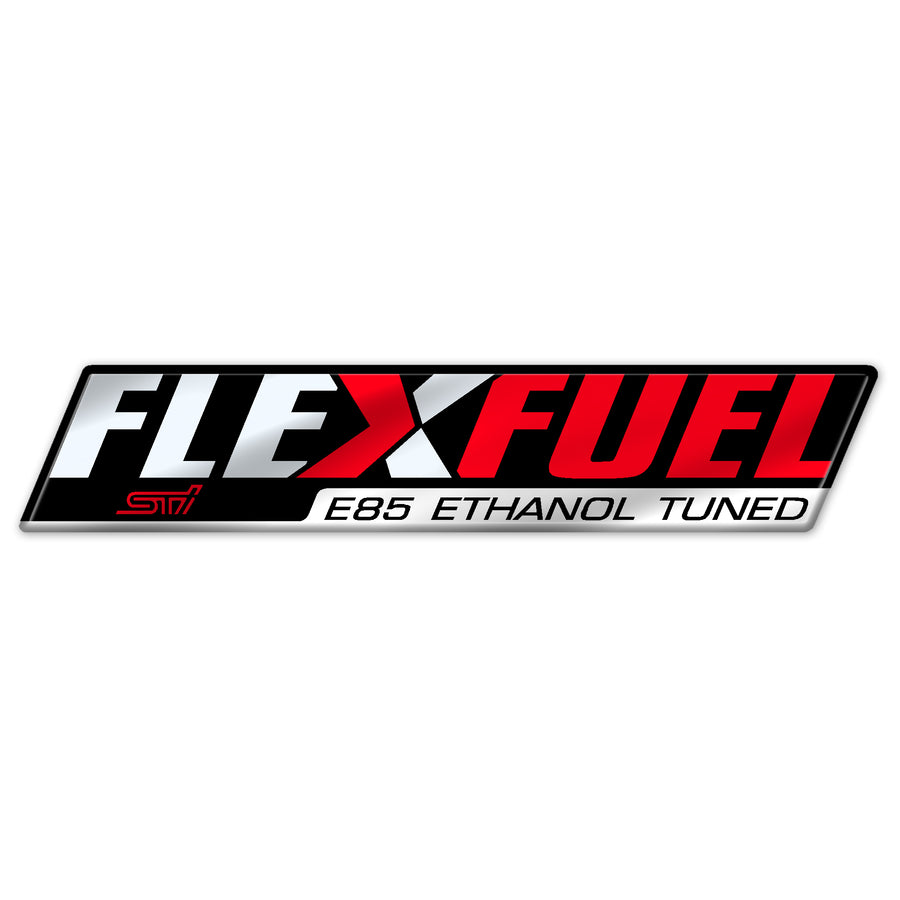 STI E85 Flex Fuel Badge