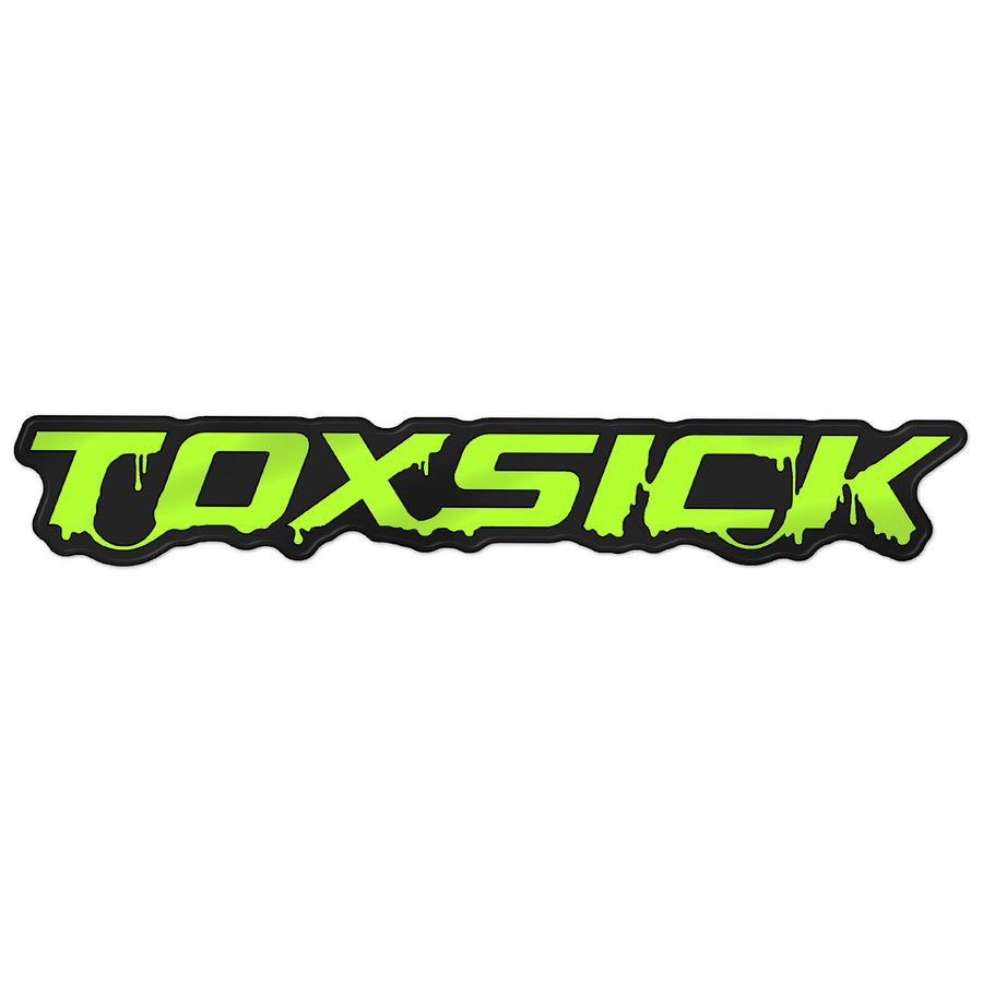 "Toxsick" Grille Badge